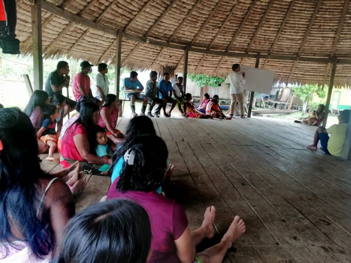 Retorno de indígenas a su resguardo en Bahía Solano